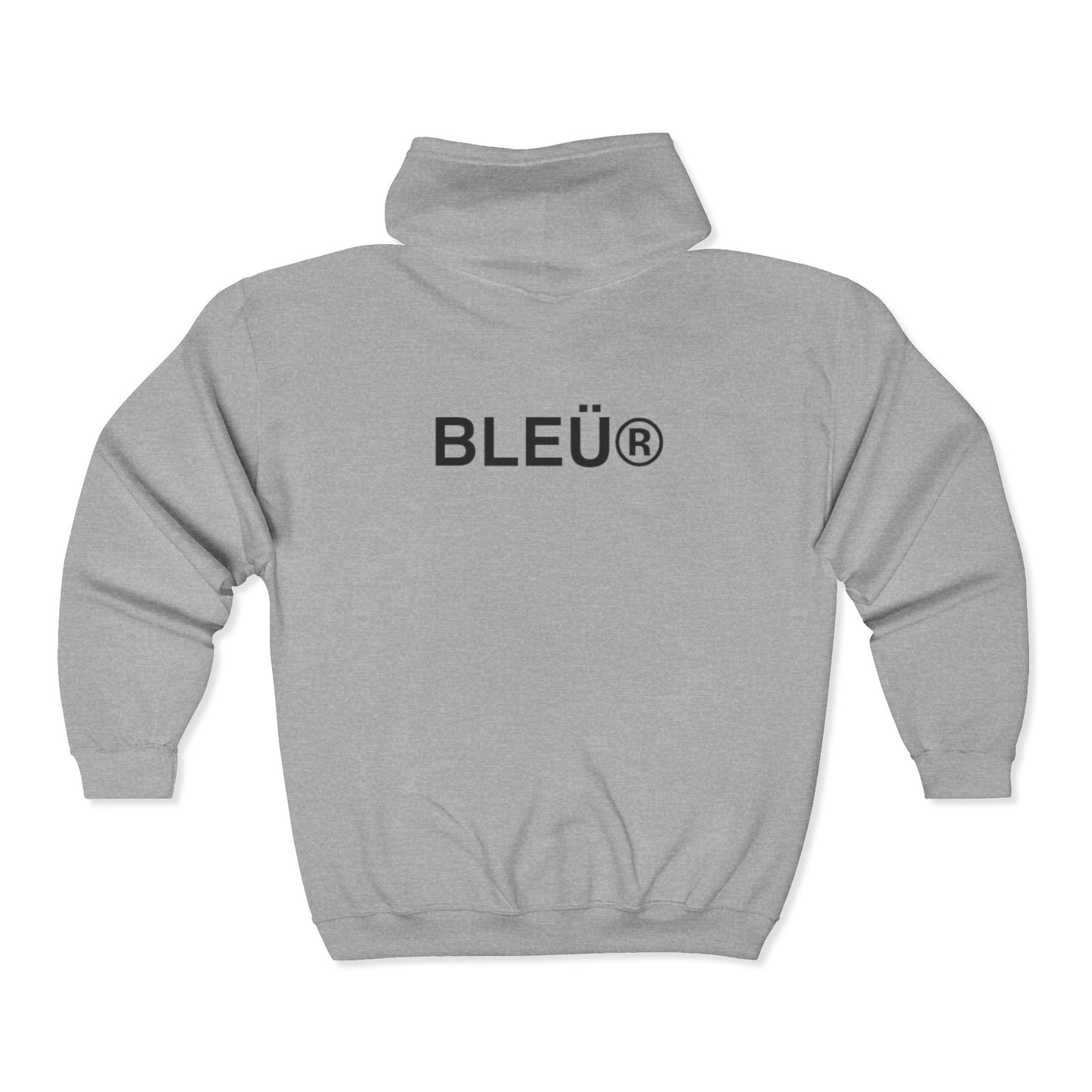 BLEÜ ZIP UP HOODIE