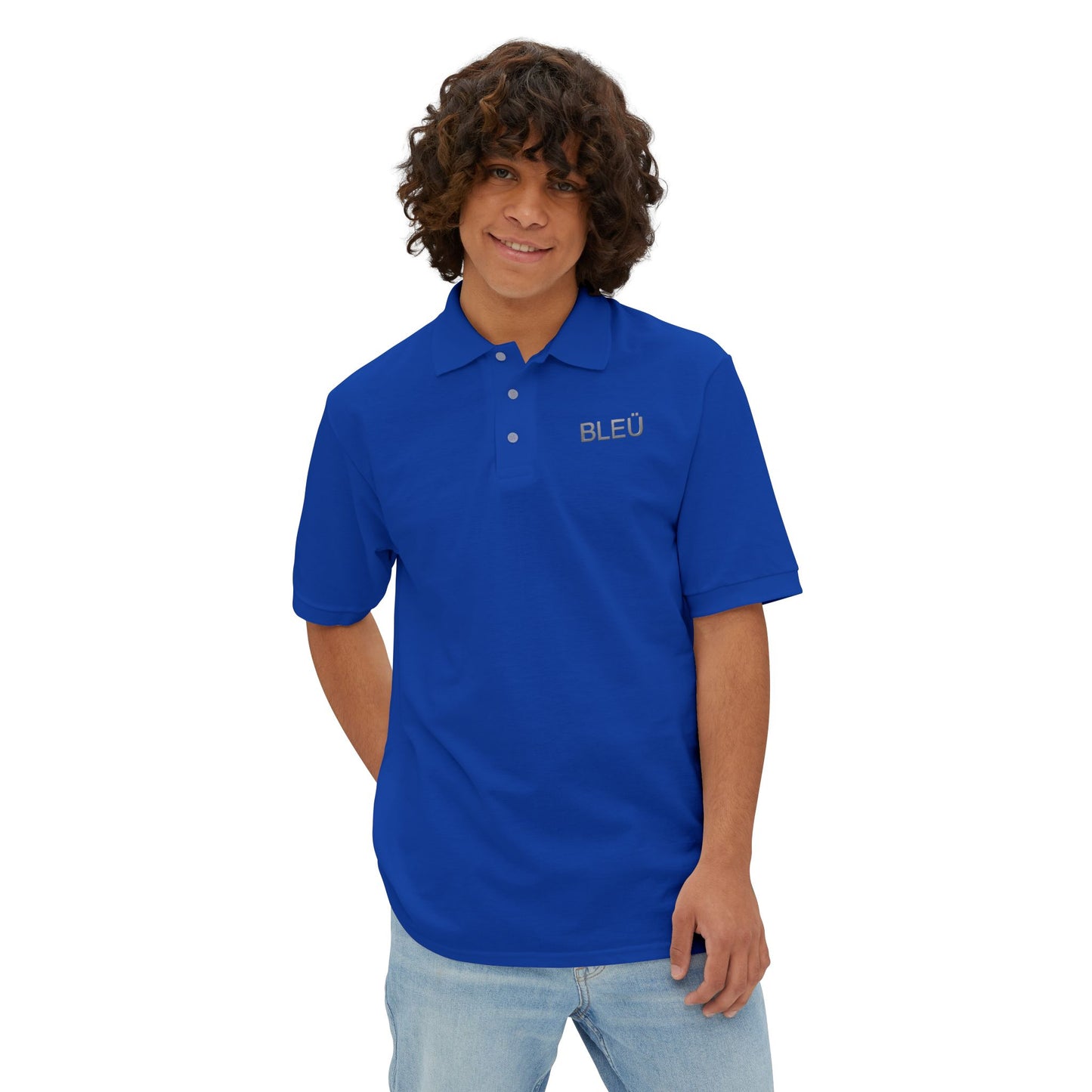 Bleü Piqué Polo